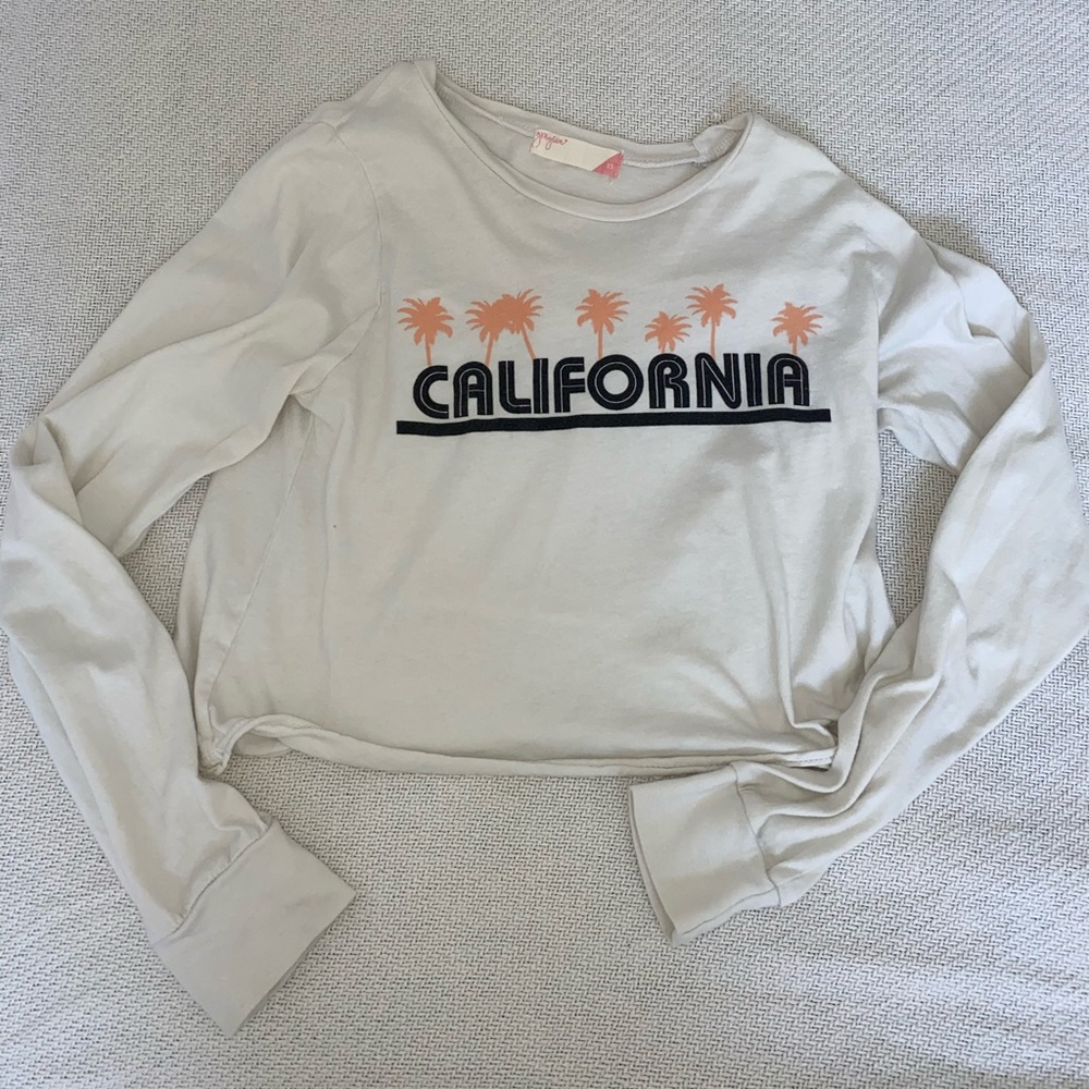 girls California tee